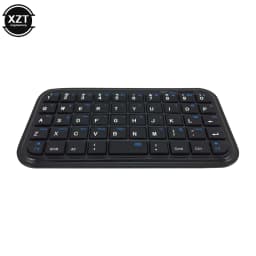 Mini Bluetooth 3.0 Keyboard Rechargeable Slim Travel Size Wireless Keypad Small Portable 49 Keys Keyboard for Tablets Smartphone