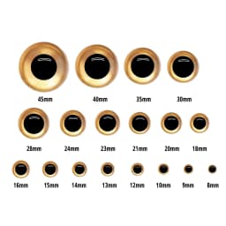10-20pcs/lot Gold Crystal Eye Plush Doll Accessories Owl Panda Doll Toy Eye Accessories DIY Accessories