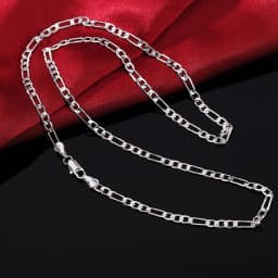 925 Sterling Silver 16/18/20/22/24/26/28/30 Inch Chains Necklace For Women Men Luxury Designer Jewelry GaaBou