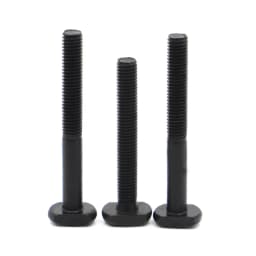 M6 M8 M10 M12 Black Carbon Steel T Shape Punch Milling Machine Screw Threaded Rod Clamping Cap Bolt T-Slot T-head Bolts GB37