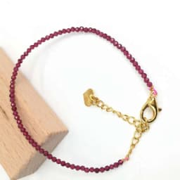 Fashion Faceted Gemstones 2mm Beads Necklace Bracelet Pink Quartz Crystal Tourmaline Agate Choker Men Female Jewelry Party Gift