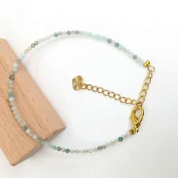 Fashion Faceted Gemstones 2mm Beads Necklace Bracelet Pink Quartz Crystal Tourmaline Agate Choker Men Female Jewelry Party Gift