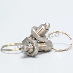 Index Plunger Stainless Steel 304 Pull Ring and Lock Nut Screw Index Plungers with Ring and Lock Pin M6 M8 M10 M12 M16