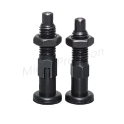 Index Plunger Stainless Steel 304 Pull Ring and Lock Nut Screw Index Plungers with Ring and Lock Pin M6 M8 M10 M12 M16