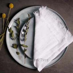 Large Napkins Cotton Gauze 41cm Napkin Muslin Tea Towels Dinner Retro Cheesecloth Wedding Party Rustic Table Decoration 16inch