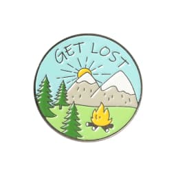 Go Camping Enamel Pin Touring Car Camper Outdoor Tent Brooch Collar Badge Mountain Climbing Adventure Jewelry Gift