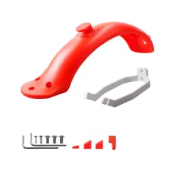Fender electric Scooter Back Mudguard Rear sets for Xiaomi M365 and M365 pro Red Parts with screws tools Tyre Splash Fender