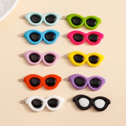 10pcs 26x13mm Cartoon 3D Resin Ice Cream Charms for DIY Making Pendants Necklaces Cute Earrings Handmade Bracelets
