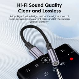 Toocki USB Type C 3.5 Jack Earphone Adapter USB C to 3.5mm Headphones AUX Audio Cable For Huawei P30 Xiaomi Mi 10 9 Es