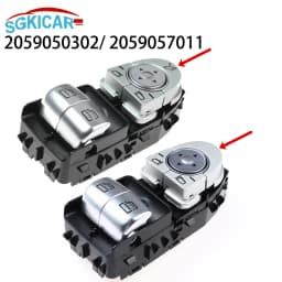 2059050302 2059057011 3 Pins Electric Master Window Switch A2059050302 A2059057011 For 2014- 2021 Mercedes Benz Vito W447