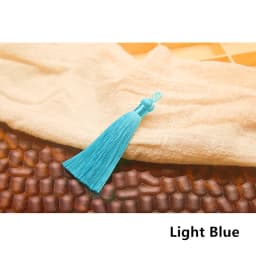 5/10/20pcs 8cm Silk Tassel Brush Earrings Charm Diy Earrings Pendant Jewelry Making Satin Fringe Handmade Decor Crafts Wholesale
