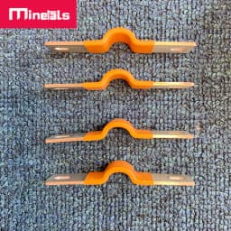 Flexible Busbar 300A 200A 56MM 74MM Bus Bar Copper Loose Protector with Isolation Battery Connector Conductive Band Elliptic