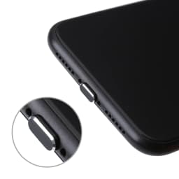 Universal Anti Dust Plug for iPhone 13 12 11 X XR Max 8 7 Metal Charger Port for iOS Dustproof Charging Interface Cap Gold Black