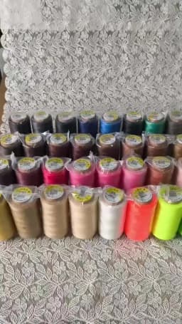 150D 0.8mm Thickness 260 Meters Long Flat Braided Polyester Waxed Thread DIY Craft String Leather Sewing 33 Colors Availbale