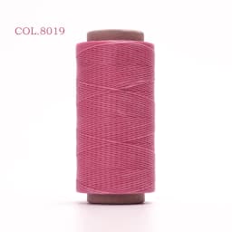 150D 0.8mm Thickness 260 Meters Long Flat Braided Polyester Waxed Thread DIY Craft String Leather Sewing 33 Colors Availbale