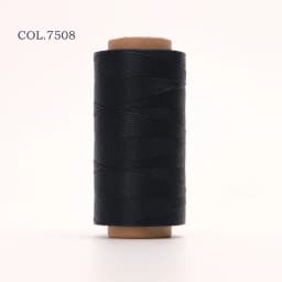 150D 0.8mm Thickness 260 Meters Long Flat Braided Polyester Waxed Thread DIY Craft String Leather Sewing 33 Colors Availbale