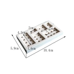 Building Bricks Robots Fondant Silicone Mold For Cake Border Decorating Cupcake Topper DIY Candy Chocolate Crafts Clay Tools