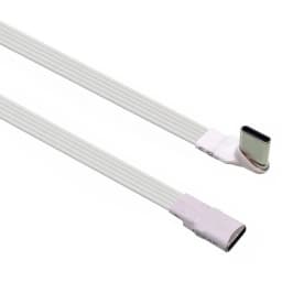 10CM Flat Elbow USB-C Type C Up/Down 90 Degree Data Load PD Cable Left and Right USB C universal data cable for Android phones
