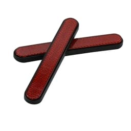 2pc Motorcycle Fork Leg Reflective Warning Tape Front Rear Mudguard Fender Reflector Fit For Harley Sportster 883 X48 1200 A1