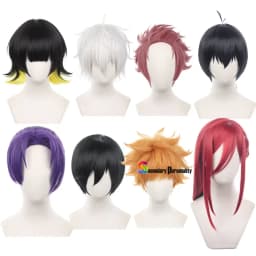 Anime Manga Cosplay Wig Isagi Yoichi Bachira Chigiri Chig Reo Sae Rin Itoshi Nagi Kunigami Headwear Football