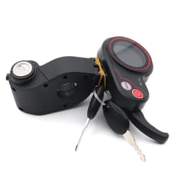 TF-100 6-pinlithium Switch With Key, Instrument Panel, Throttle, Electric Door Lock Key Accessories Suit For KUGOO M4 Scooter