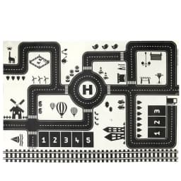 Baby Play Mat City Traffic Road Map Mat Carpet City Car Parking Lot Roadmap Traffic Signs Baby Climbing Playing Mat Game
