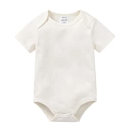 1/3 High Quality Baby Romper Boys Clothing Muslin Blank Bodysuit Girls Pink Plain Colors Jumpsuit One Piece Infant Product 0-24M