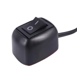 Universal Car Switch Paste Type Toggle Switch with Cable 60cm/100cm DC 12V for Fog Ring Drive Lights Neon Lights
