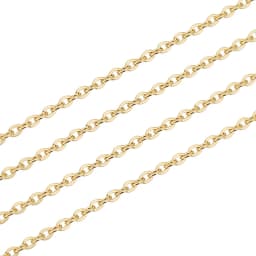 5meters Stainless Steel Link Chains Bulk Lot Dia 1mm 1.5mm 2mm 2.5mm Necklace Bracelet Chains for Diy Jewelry Making Supplies