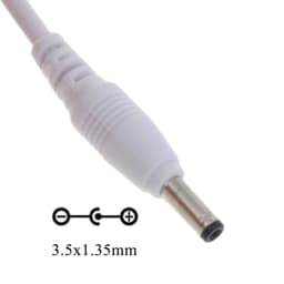 Replacement 5V Power USB Cable Fast Charging USB with 3.5x1.35mm Barrel Jack Not Support 12 Voltage 1m/2m/3m Length