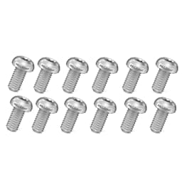 RISK 12pcs/bag Mountain Road Bike Bicycle TC4 Titanium M5X10mm Disc Brake Rotor Fixing Bolts Screws T25 Torx Round Head
