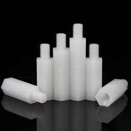 M2 M2.5 M3 M4 White Black Nylon Standoff Hex Column Support PCB Pillar Motherboard Standoffs Stud Plastic Male Female Spacer
