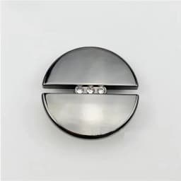 10pcs Fashion Diamond Metal Button 20mm/23mm/25mm Round Buttons Suit Cashmere Coat DIY Sewing Decoration Buckle