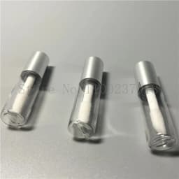 50/100/200Pcs Black Blue Silver Rose Gold Lip Gloss Tube Cosmetic with Cap Empty Lipstick Bottle Lipgloss Sample Container