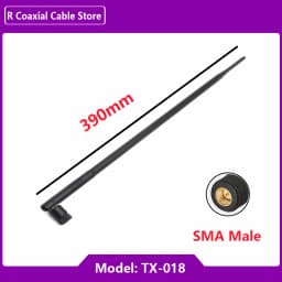 1PC 2.4G 2400-2500 MHz 12DB SMA Male Antenna Omnidirectional High Gain Routing Network Card Wifi Antenna Through-wall Antenna