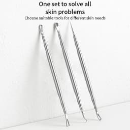 New German Ultra-fine Cell Pimples Blackhead Whitehead Clip Beauty Salon Special Remove Acne Fat Particles Needle Tool