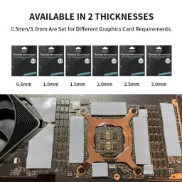 TEUCER Heat Conducting Thermal Heatsink Conductive Silicone Pad 14.8W/mk Computer Laptop GPU VGA Card CPU Cooling Grease Pad
