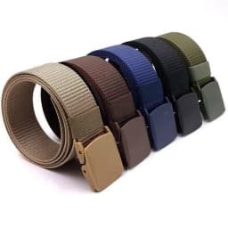 Automatic BuckleLight Comfortable Non-metal Military NylonBelt Outdoor Hunting Multifunctional Tactical CanvasBelt High Quality