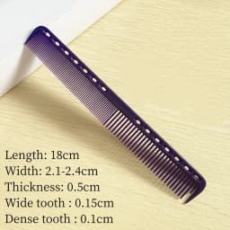 Barber's Hair Cutting Comb Professional Haircut Combs Hair Salon Styling Hairbrush Barber Shop Hairstylist Hairdressing Tools