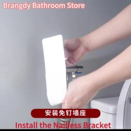 Handheld Bidet Sprayer Set 304 Stainless Steel Spray Gun Shower Handheld Toilet Bidet Faucet Sprayer Shower Nozzle Self Cleaning