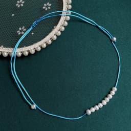 Real Natural Freshwater Pearl Necklace for Women Girls Small Potao Pearl Charm Smile Pendulum Choker Collar Wedding Jewelry Boho
