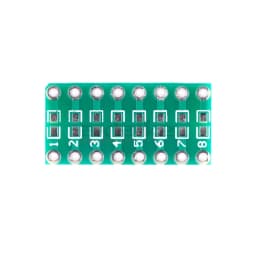 20PCS 0805 0603 0402 To DIP PCB Transfer Board DIP Pin Board Pitch Capacitance Resistance Adapter Plate Conversion Board