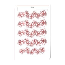Brdwn Jujutsu Kaisen Unisex Yuji Itadori Toge Inumaki Cosplay Tattoo Stickers