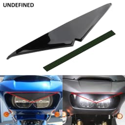 Motorcycle Headlight Trim for Harley Road Glide Special CVO FLTRX 2015-2023 Headlamp Eyebrow Eyelid Upper Tip Cover Visor Accent