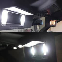 4x 28mm 29mm 6614F Festoon LED Light Bulb White Super Bright 6612F 6641 LED Bulb 6000k for Vanity Mirror Lights Sun Visor Lights