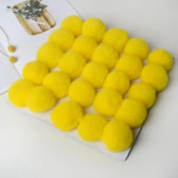 25pcs Faux Rabbit Fur Pom Pom 6cm 8cm Artificial Plush Fluffy Pompom Balls for Diy Hats Gloves Keychain Charms Sewing Supplies