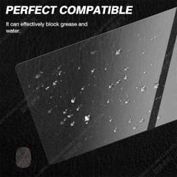 Tempered Glass Protective Film for Audi Q3 Sportback 2020 2021 2022 2023 2024 Navigation Dashboard Instrument LCD Screen Film