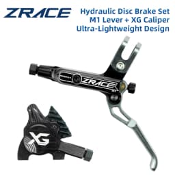 ZRACE M1 XG Flat Mount Brake for Flat Bar Gravel / BMX Raceing,Full CNC Lightweight, Front and Rear Flat Handler Bar Gravel