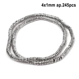 AAA Rhodium Hematite Loose Beads Charms Heart Star Tube Faceted Irregular Geometric Shape Beads For Jewelry Making Wholesale