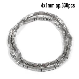 AAA Rhodium Hematite Loose Beads Charms Heart Star Tube Faceted Irregular Geometric Shape Beads For Jewelry Making Wholesale